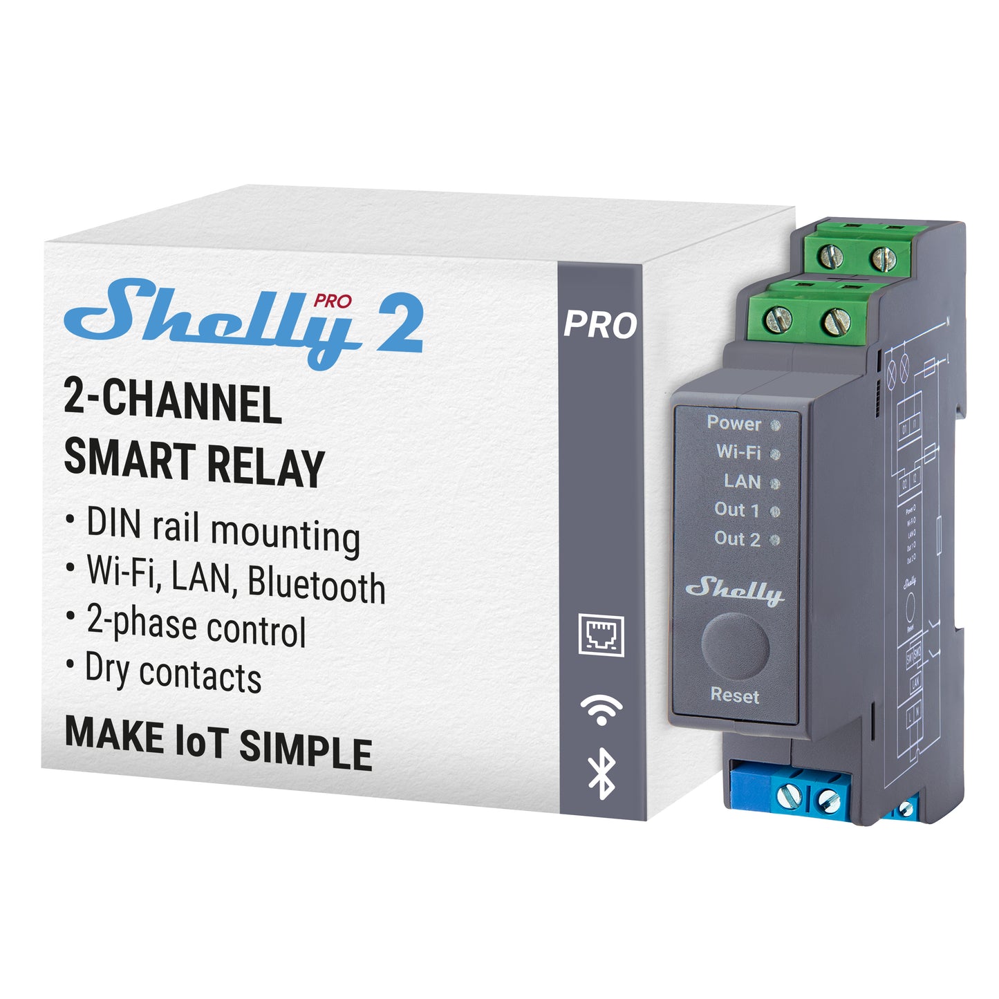 Shelly Pro 2 UL