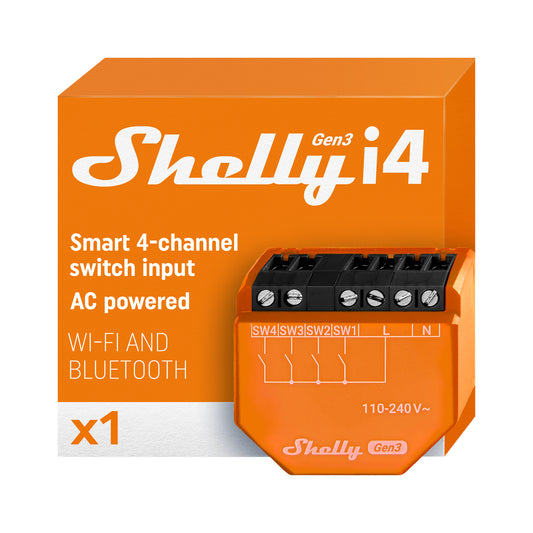 Shelly i4 Gen3