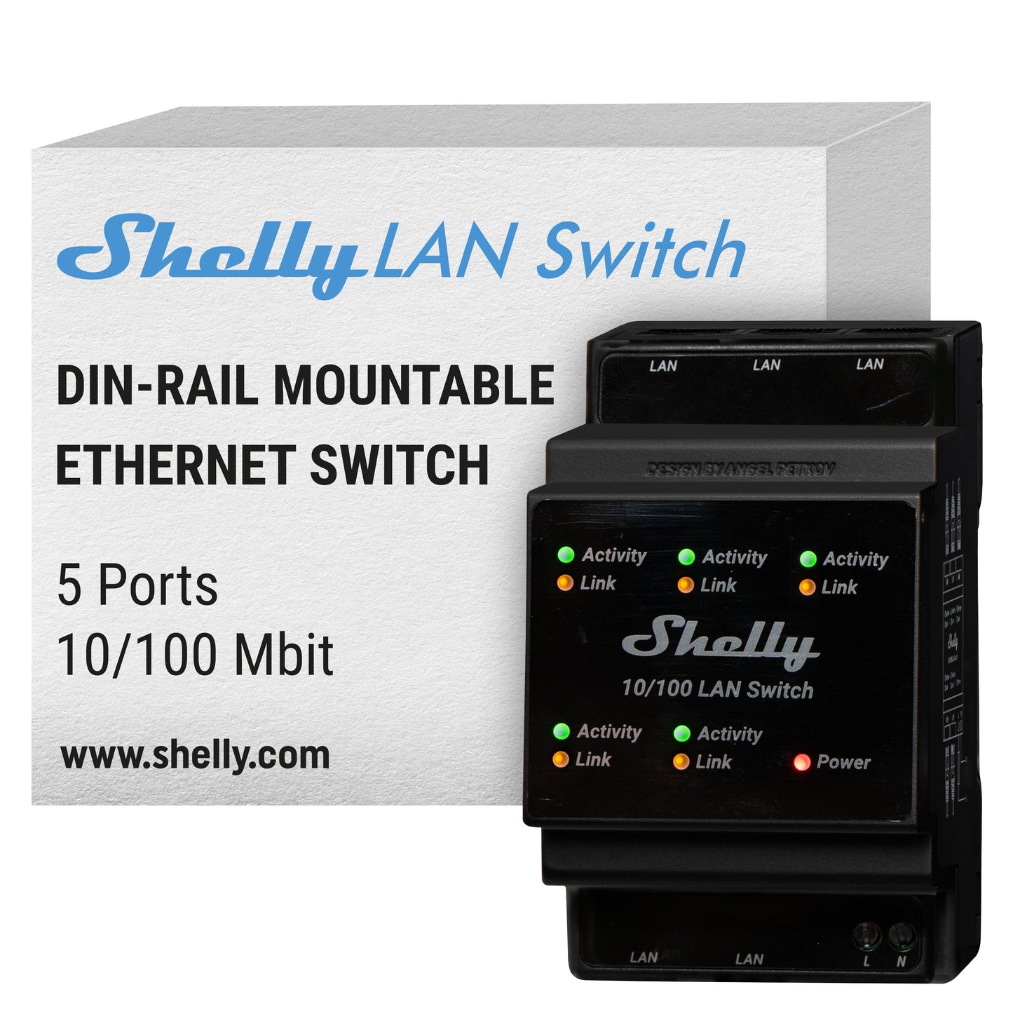 Conmutador LAN Shelly