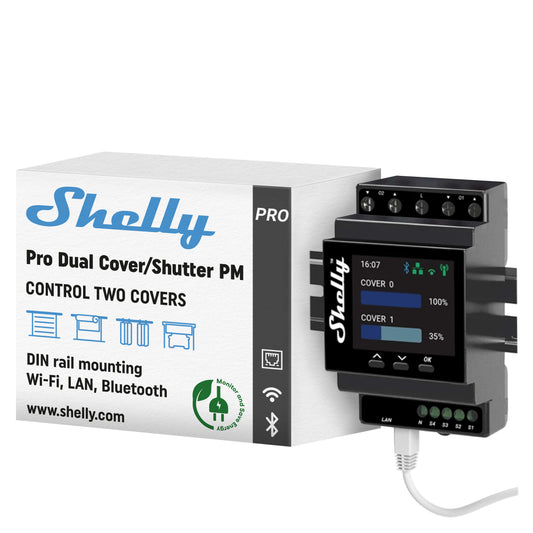 Shelly Pro Dual Cover / Shutter PM