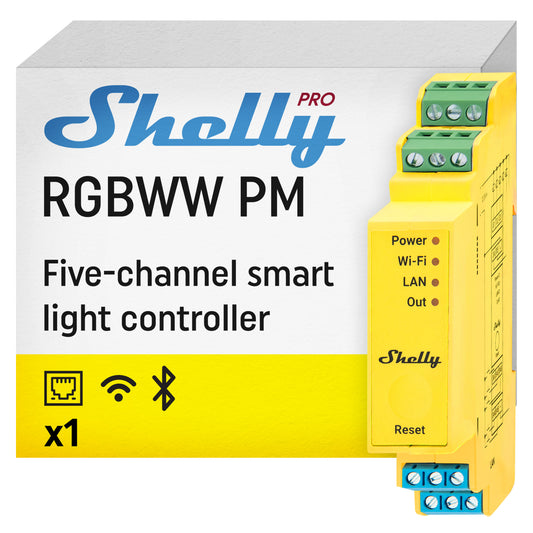 Shelly Pro RGBWW PM