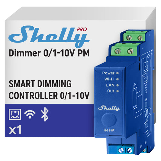 Shelly Pro Dimmer 0/1-10V PM