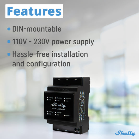 Shelly LAN Switch