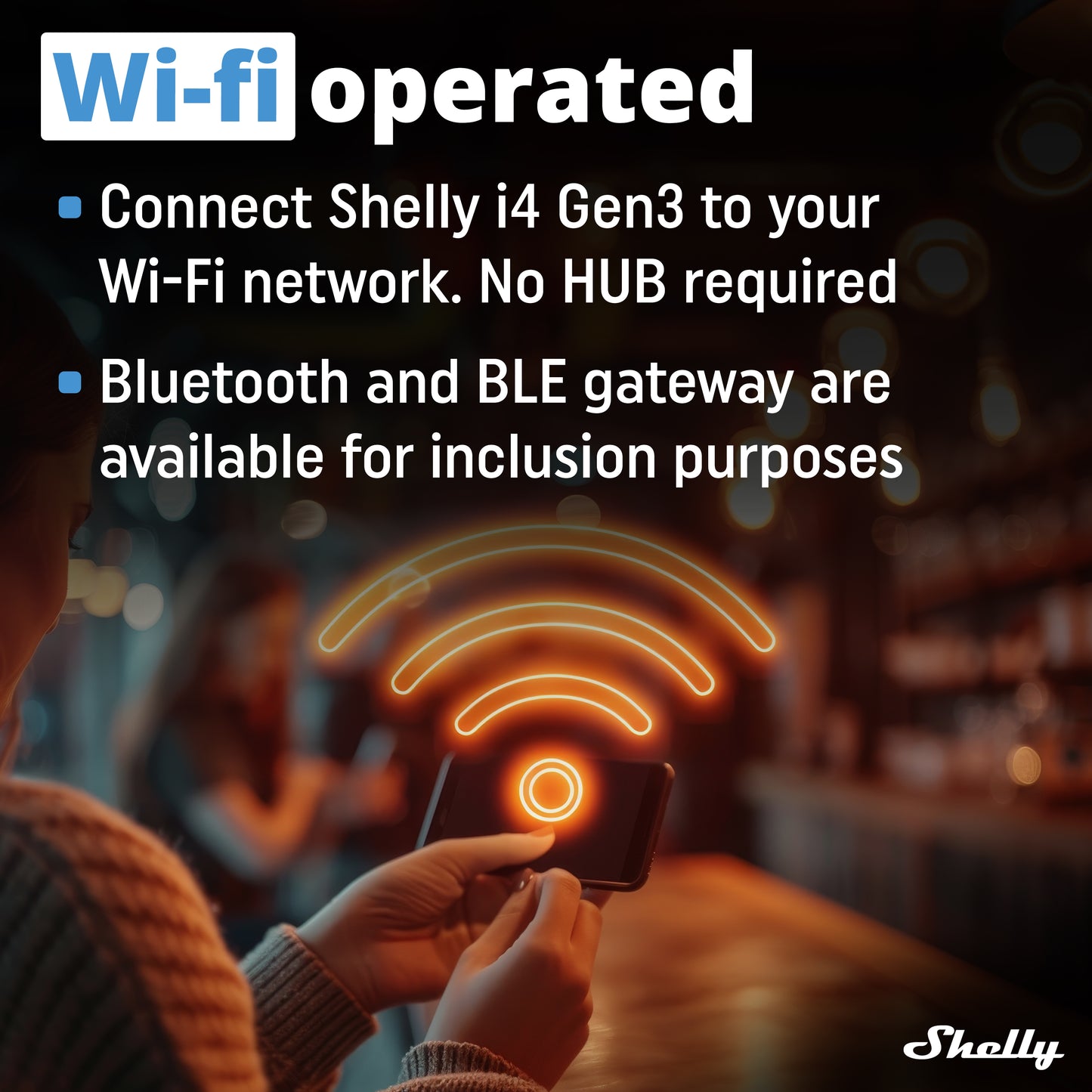 Shelly i4 Gen 3 No UL 1 paquete