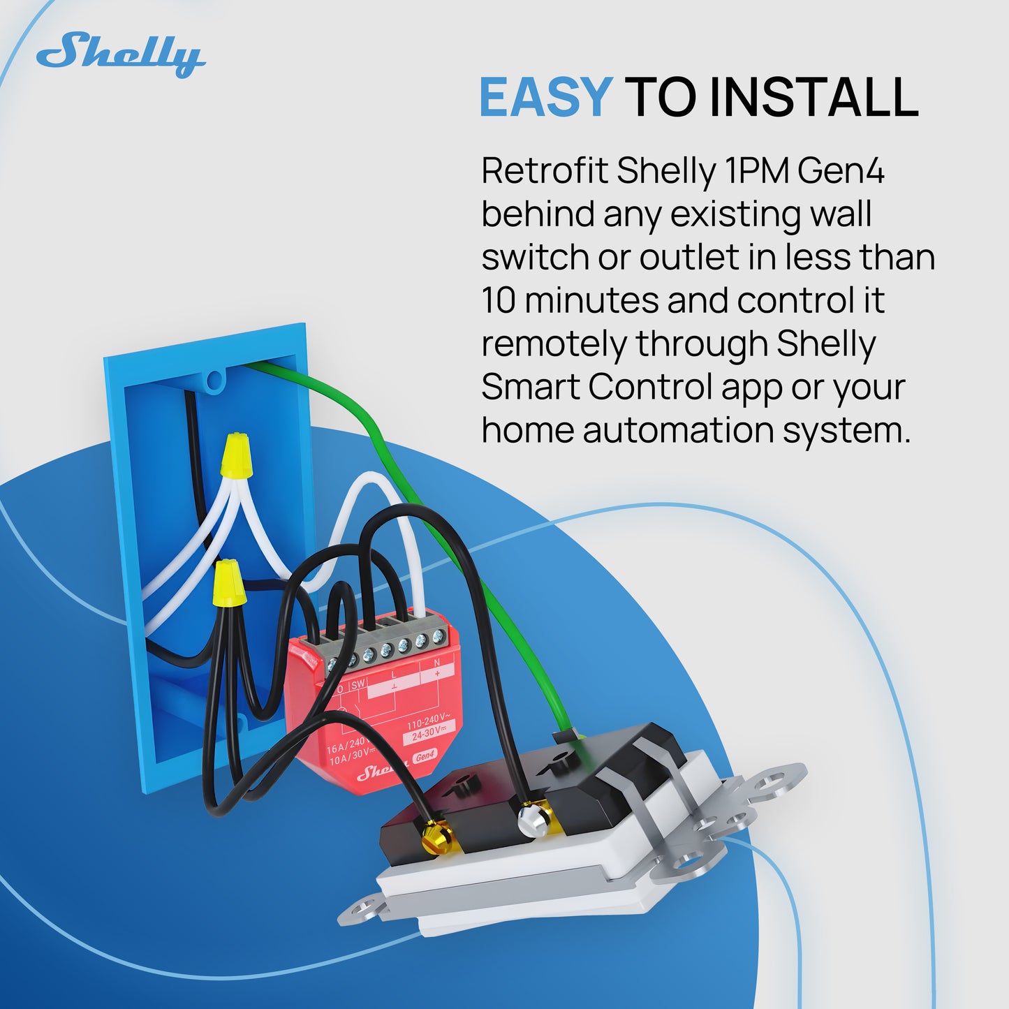 Shelly 1PM Gen4