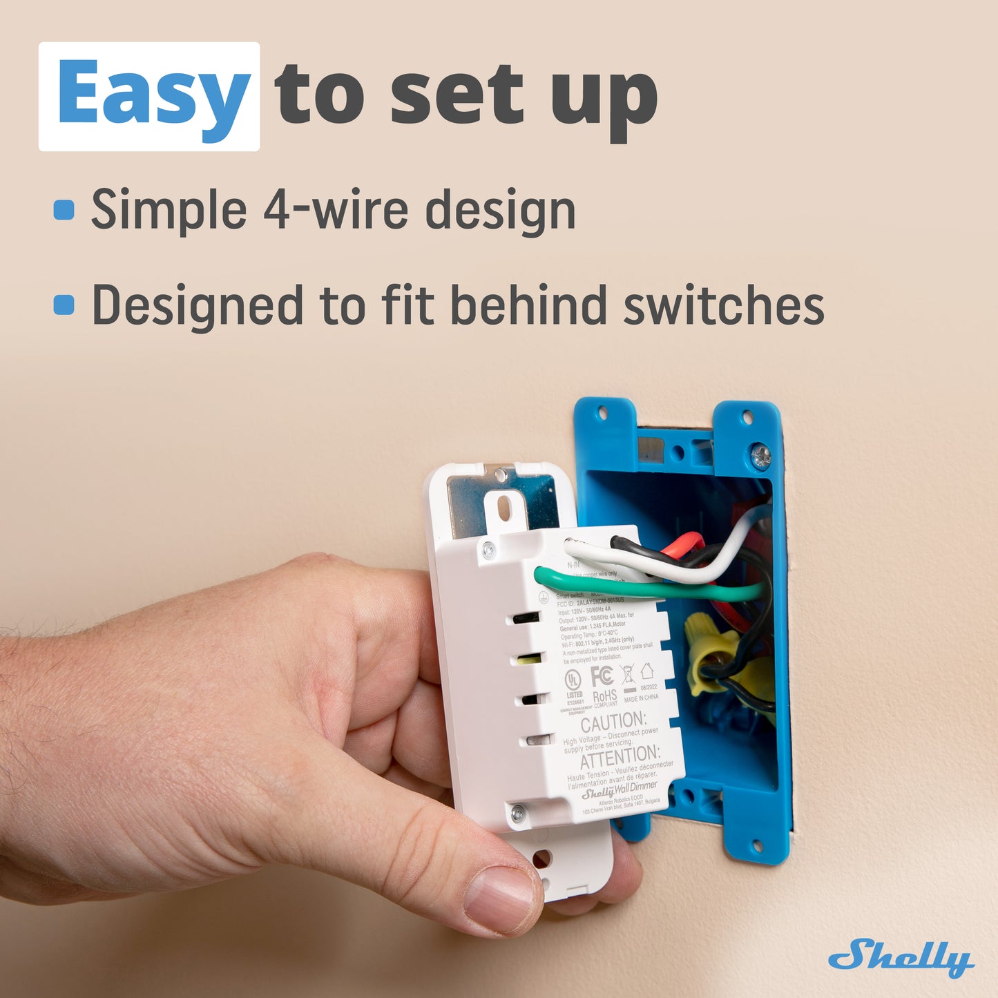 Shelly Plus Wall Dimmer