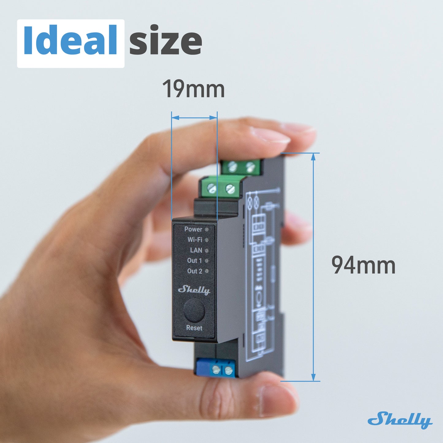 Shelly Pro 2PM UL