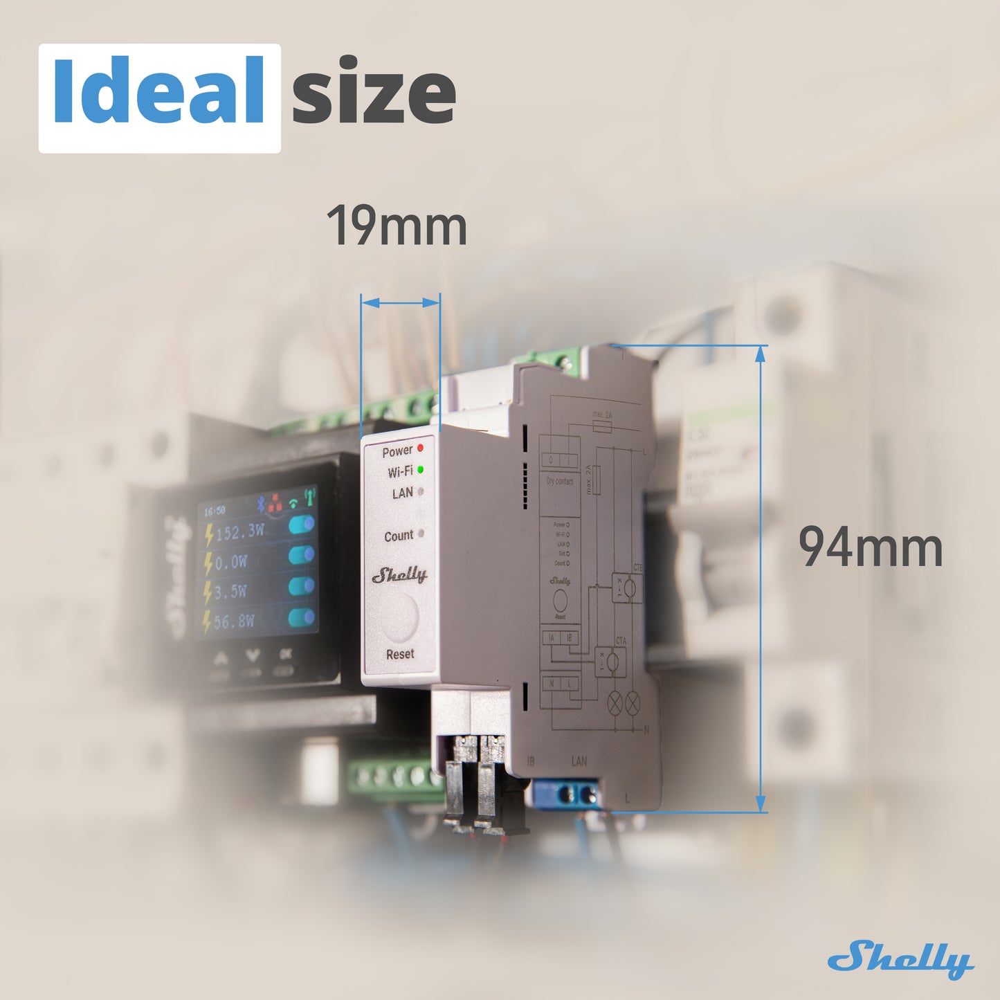 Shelly Pro EM-50