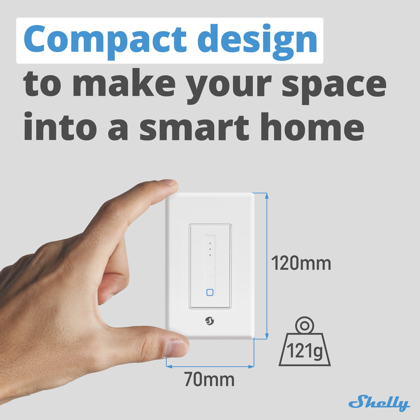 Shelly Plus Wall Dimmer