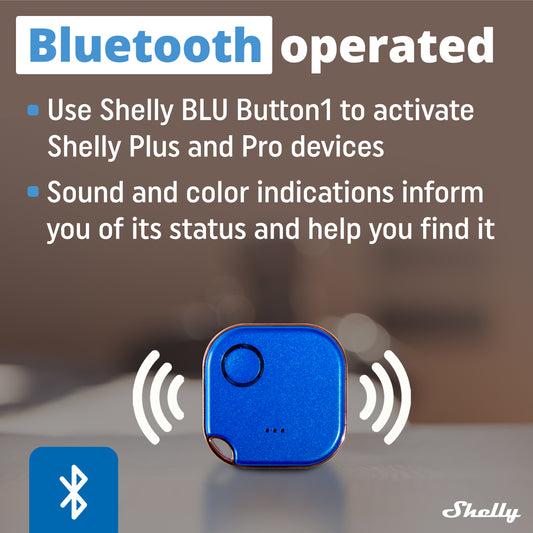 Shelly BLU Button1 Blue
