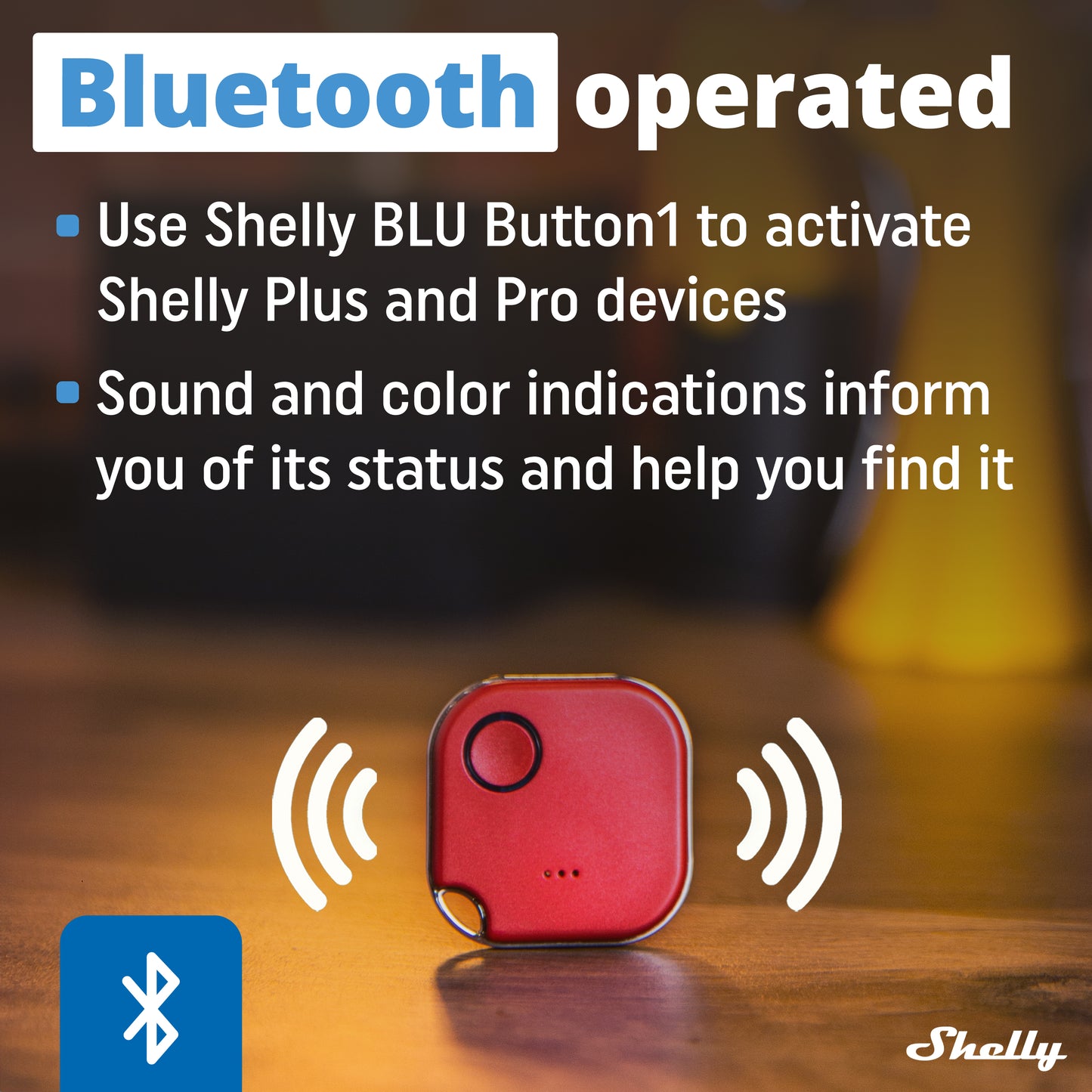 Shelly BLU Botón 1 Rojo