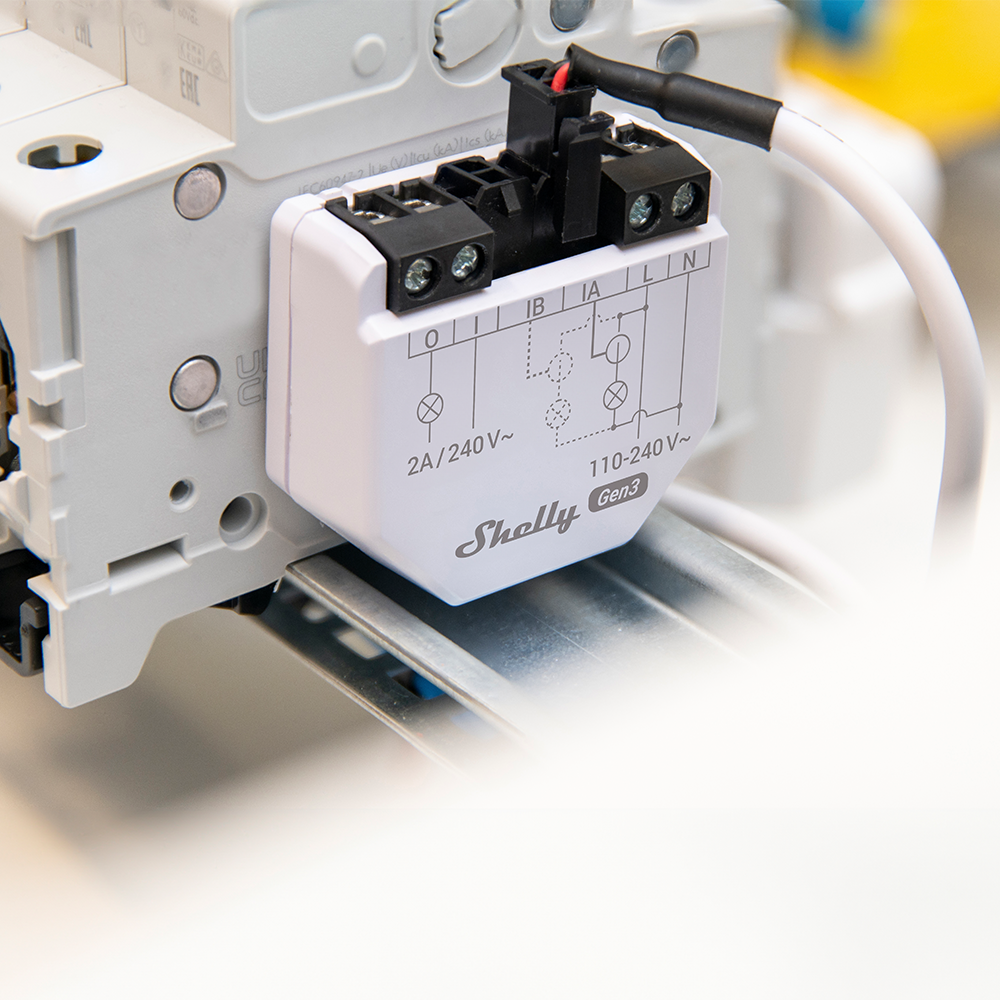 Shelly EM Gen 3 con transformador de 50 amperios