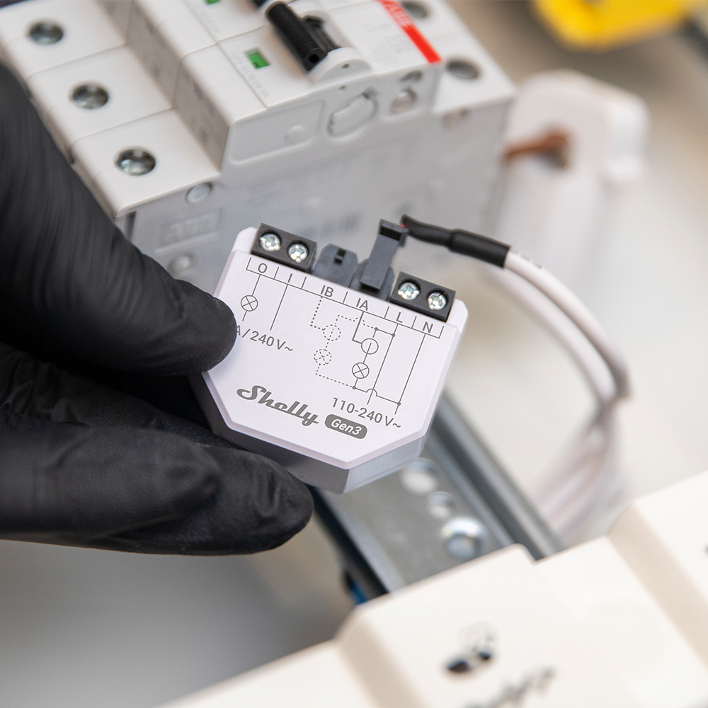 Shelly EM Gen 3 con transformador de 50 amperios