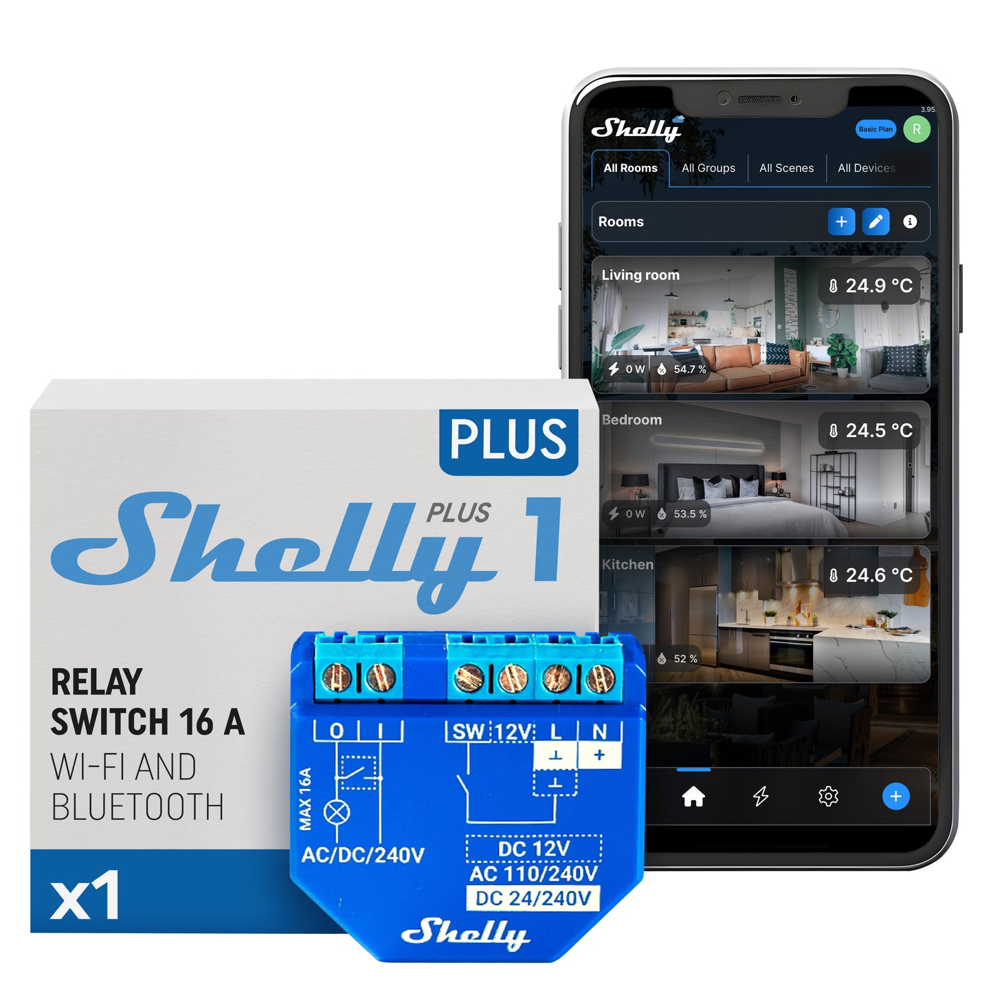 Shelly Plus 1 UL