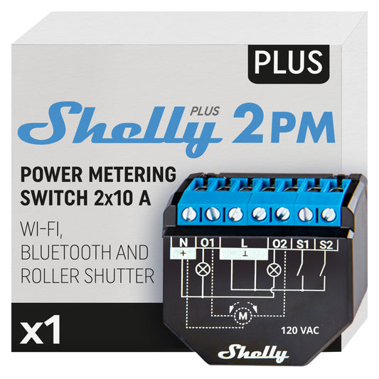 Shelly Plus 2PM UL