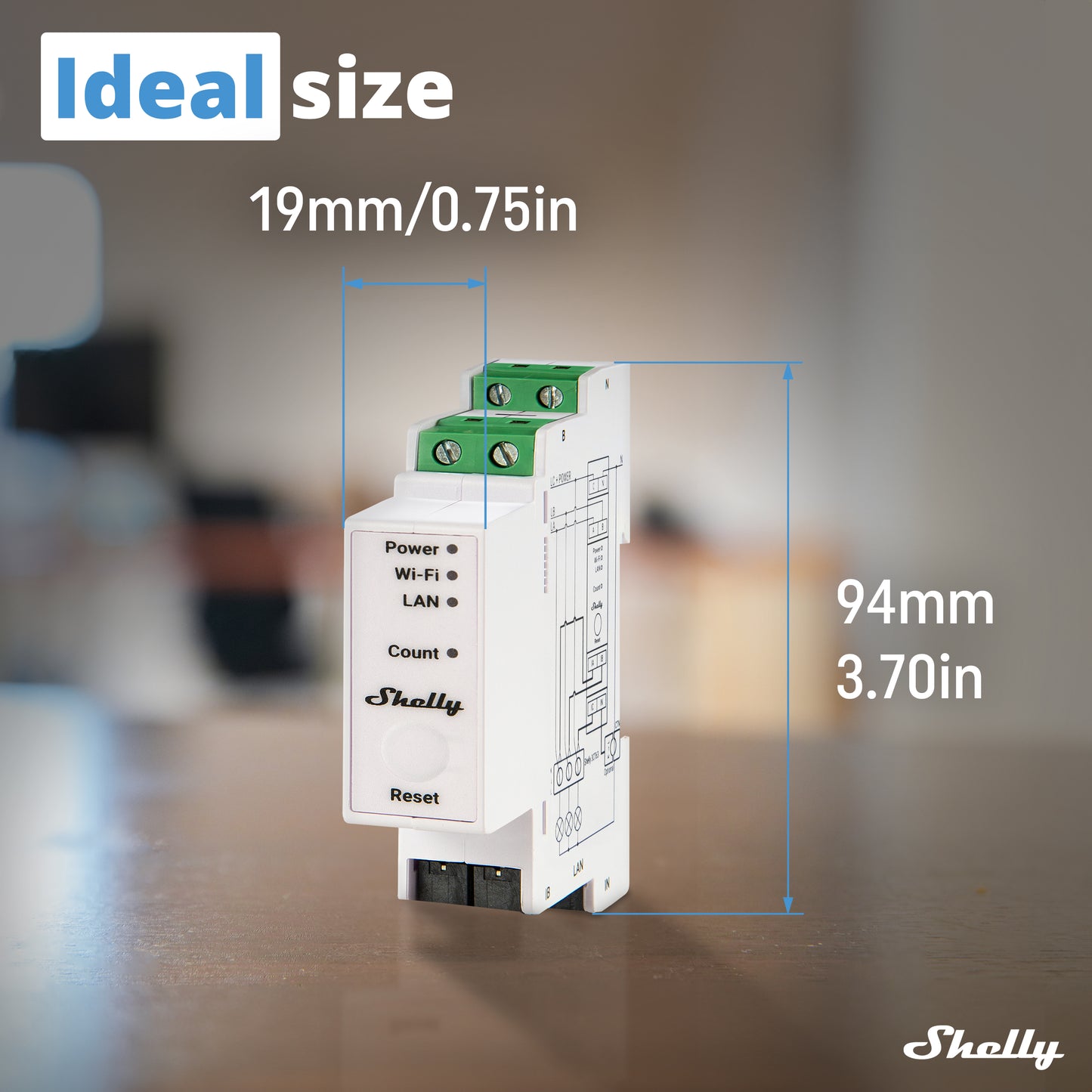 Shelly Pro 3EM-3CT63