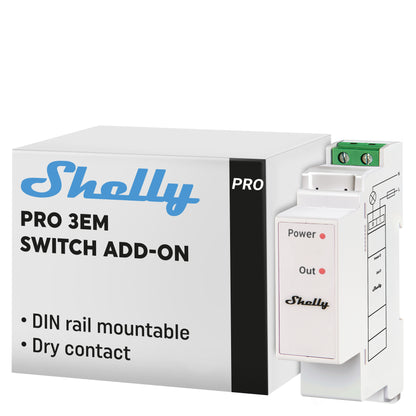 Complemento de interruptor Shelly Pro 3EM