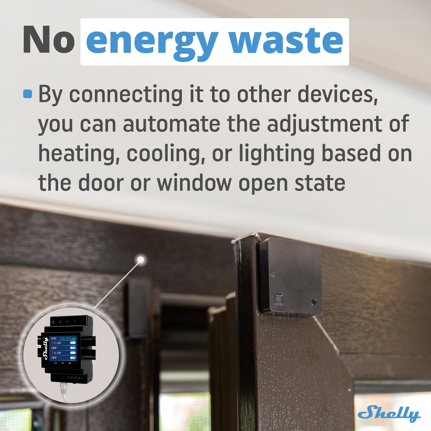 Shelly BLU Door Window Black