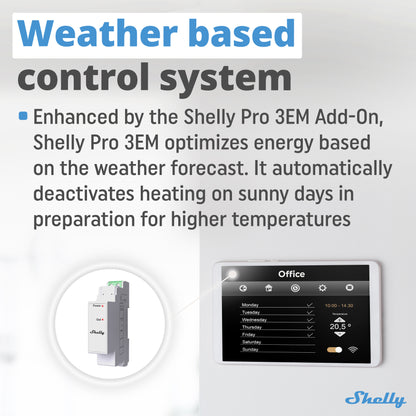 Complemento de interruptor Shelly Pro 3EM