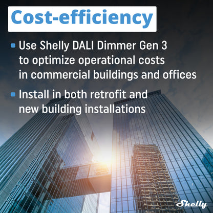 Regulador de intensidad DALI Shelly Gen3