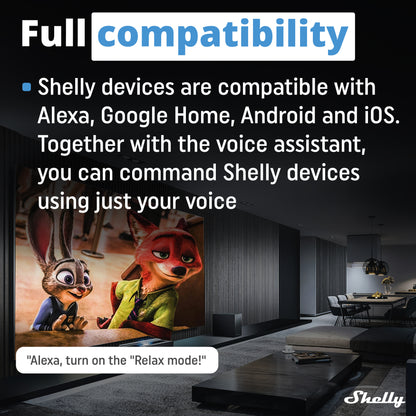 Regulador de intensidad Shelly Pro 2PM