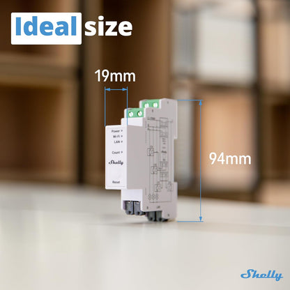 Abrazaderas Shelly Pro 3EM-400