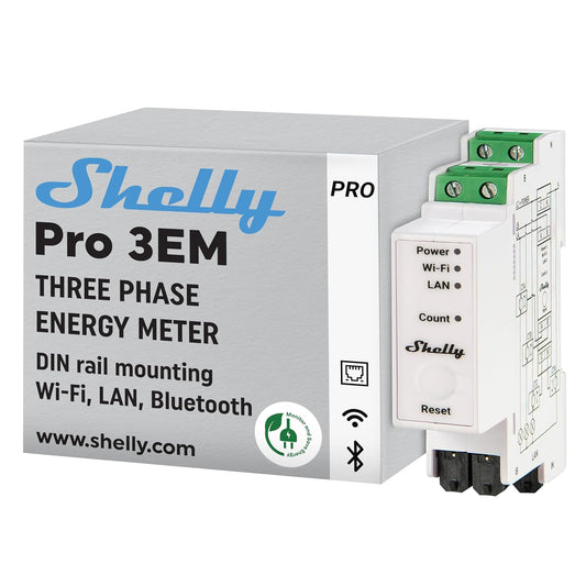Shelly Pro 3EM-400 clamps