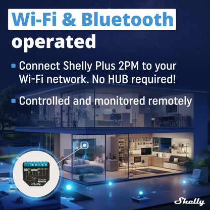 Shelly Plus 2 PM UL 1 paquete