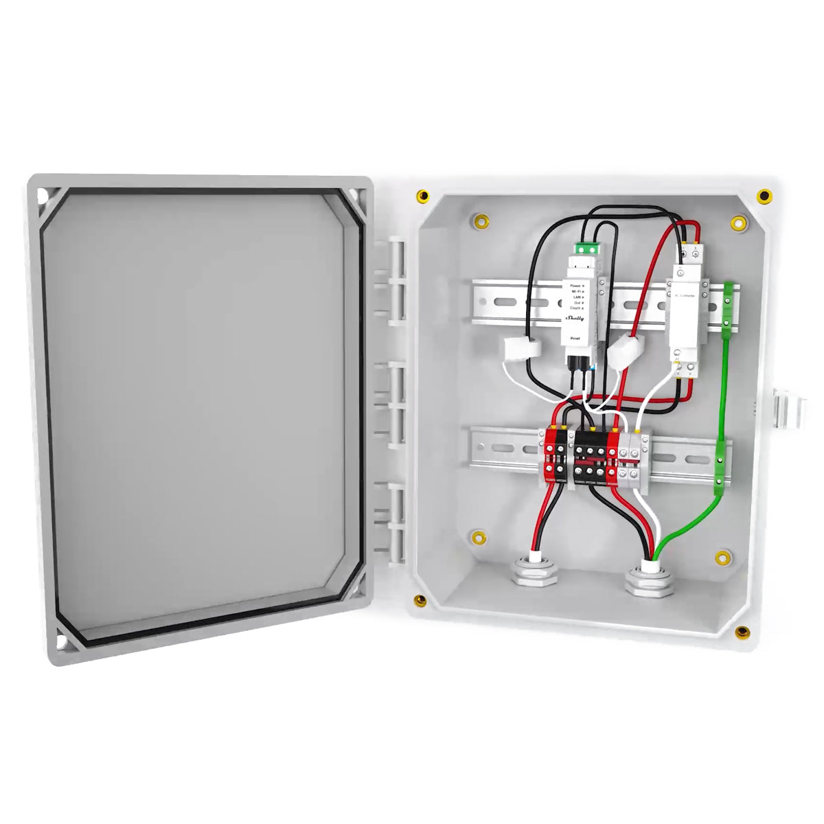 Shelly Pro EM - 50A (con 2 CT de 50A)